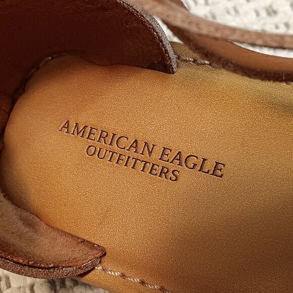 American Eagle Outfitters AEO women's strappy thong sandals sz 8 - Picture 12 of 13